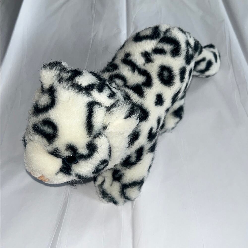 White Siberian Tiger Cub Plush B. J. Toys Stuffed Animal Plush